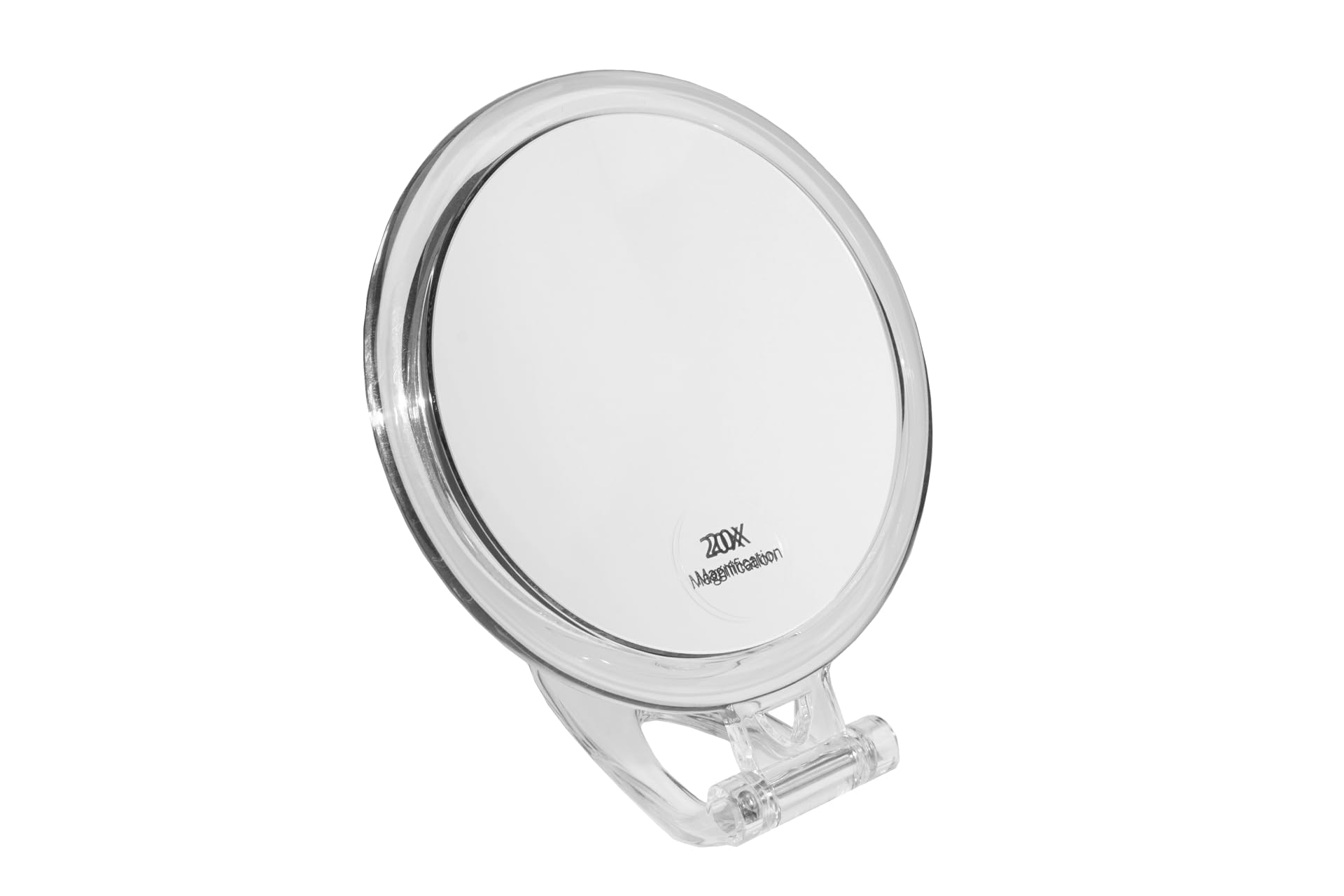 Fantasia Acrylic Travel Mirror 20x Magnification Diameter 10.5 cm Length 13/23.5 cm