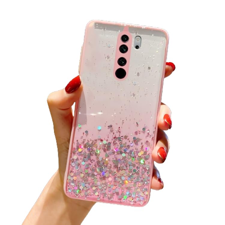Vonzee® Case Compatible with Xiaomi Redmi Note 8 Pro, Non Moving Glitter Cover for Girls & Women Soft TPU Shockproof Anti Scratch Drop Protection Cover (Pink) (B099RNM3CZ) Amazon Price History, Amazon Price Tracker