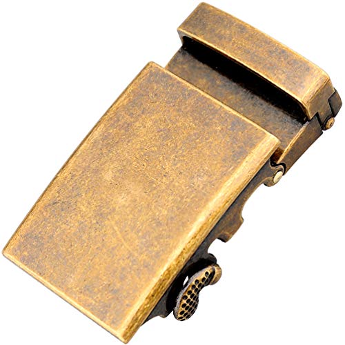 Nelbons Boucle de ceinture à cliquet classique Curseur automatique Ceinture de remplacement DIY Cover