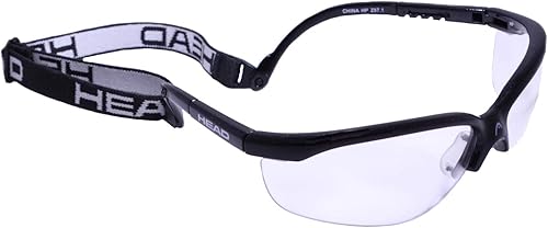 HEAD Gafas de racquetball Pro Elite con protección UV y protección anti niebla y arañazos