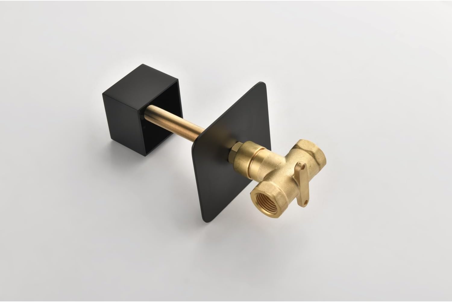 3/4" Cast Metal Volume Control Valve - Adjustable Brass Handle 3-Piece Master Shower Valve