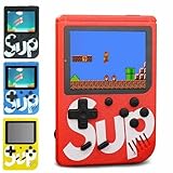 Console di gioco portatile Boy con 500 F-C Classic Games, Mini Retro Games Player, batteria ricaricabile Schermo a colori da 3 pollici Portatile FC Giochi portatili per amanti Adulti Bambini Ragazzi