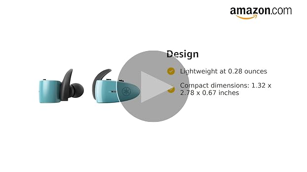 YAMAHA TW-ES5A ワイヤレスイヤホン　新品未開封 Amazon.com: Yamaha TW-ES5A True Wireless Sport Earbuds with