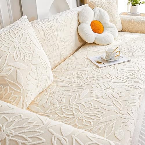 KAMIMORI 肘付き ストレッチ ソファカバー 3人掛け 肘あり ソファカバー 北欧 おしゃれ柔らかい ファー保護カバー 高弾性 伸縮素材 伸びる 滑り止め 犬猫対策 汚れ防止 防塵 爪とぎ防止 通気性 ソファーベッド 椅子 カバー 取り付け簡単 ソフ