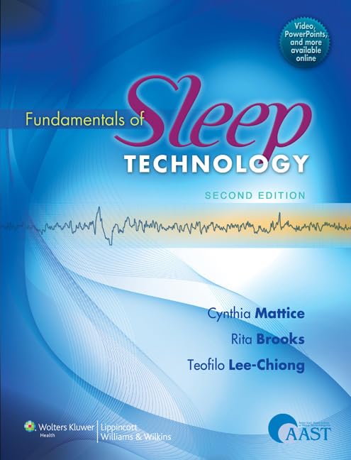 Fundamentals of Sleep Technology Hardcover – 9 Jun. 2012