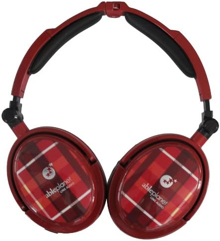 Able Planet XNC237R Extreme Foldable ANC Headphones (Red)