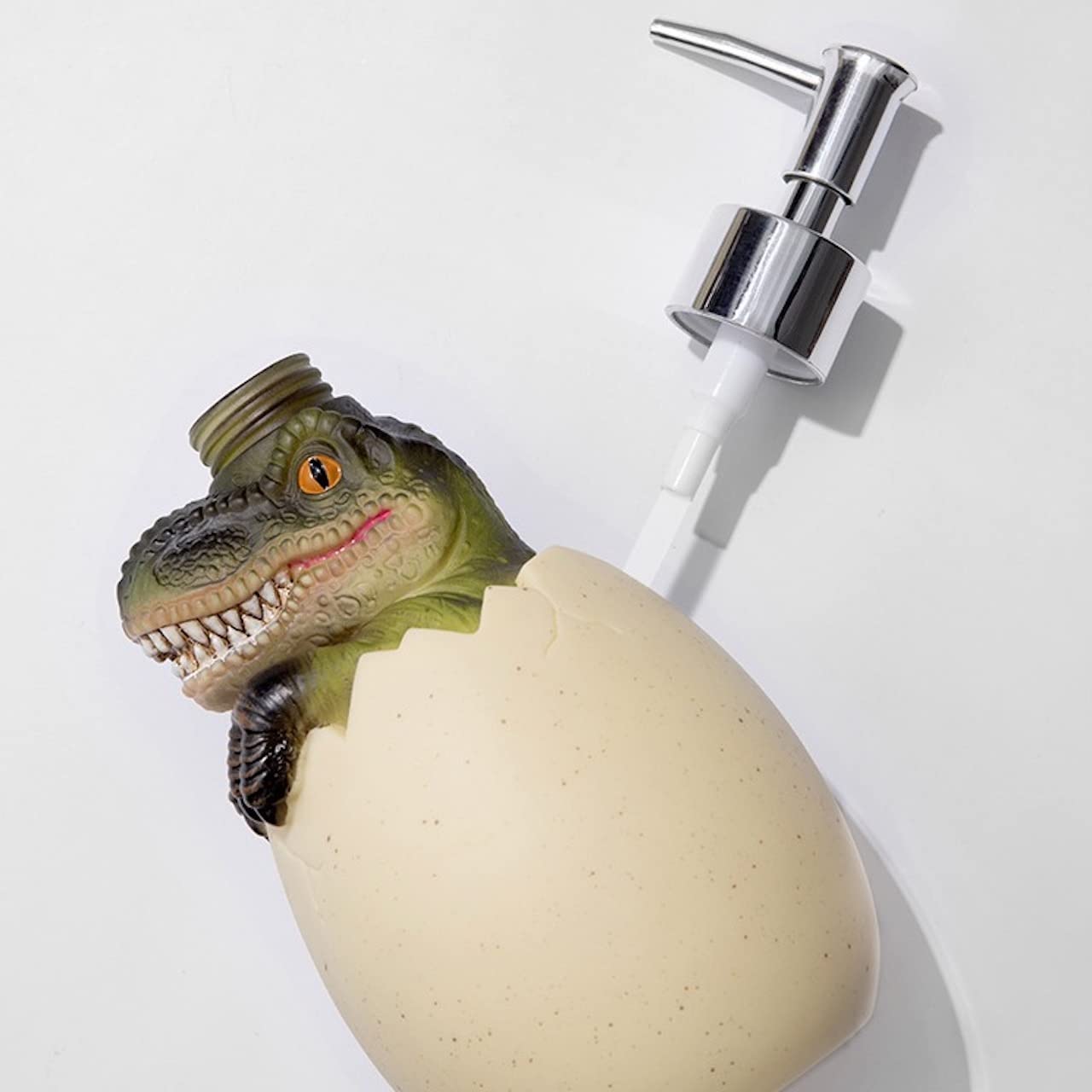 Amazon｜[Queen-b] ソープディスペンサー 恐竜 かっこいい 子ども