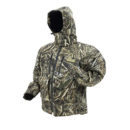 FROGG TOGGS Men's Pilot II Guide Waterproof Breathable Camo Rain Jacket, Large (PFW63161)