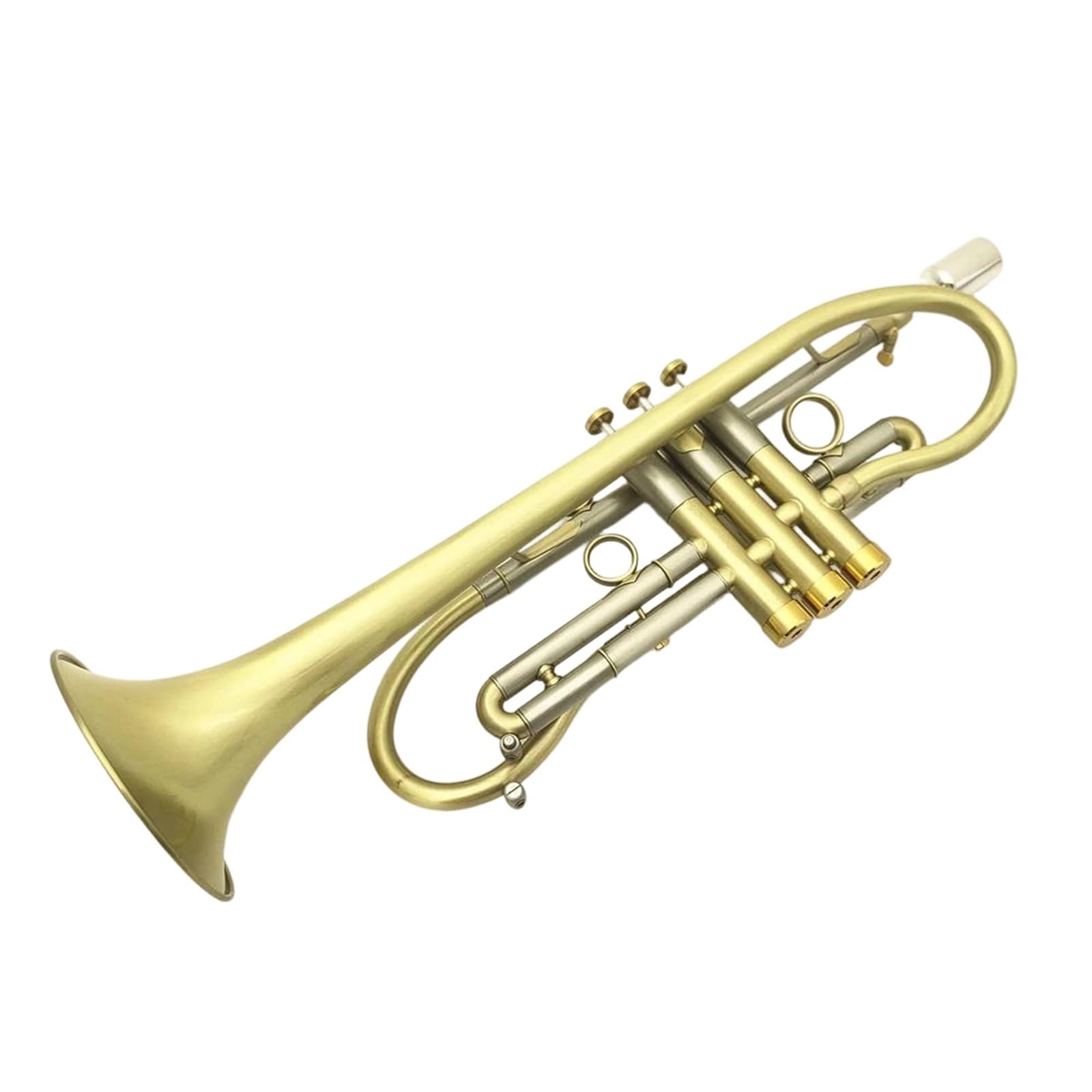 Trompeten Trompete Bb Tune Messing Vergoldete Oberfläche Professionelle Musikinstrumente Mit Koffer