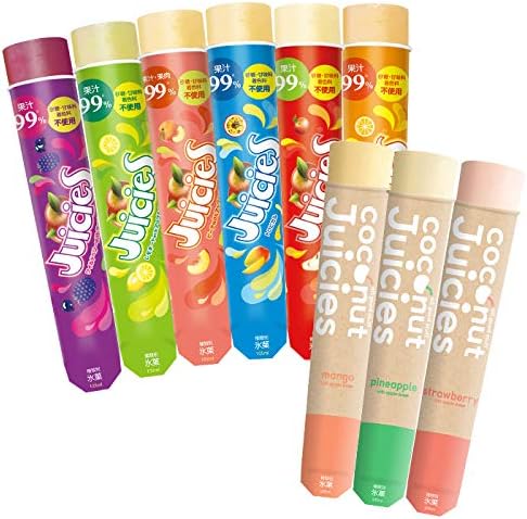 Amazon Nz産アイス ジューシーズ 9フレーバー 各1本セット ノーブランド品 氷菓 シャーベット 通販