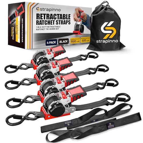Strapinno Retractable Ratchet Straps