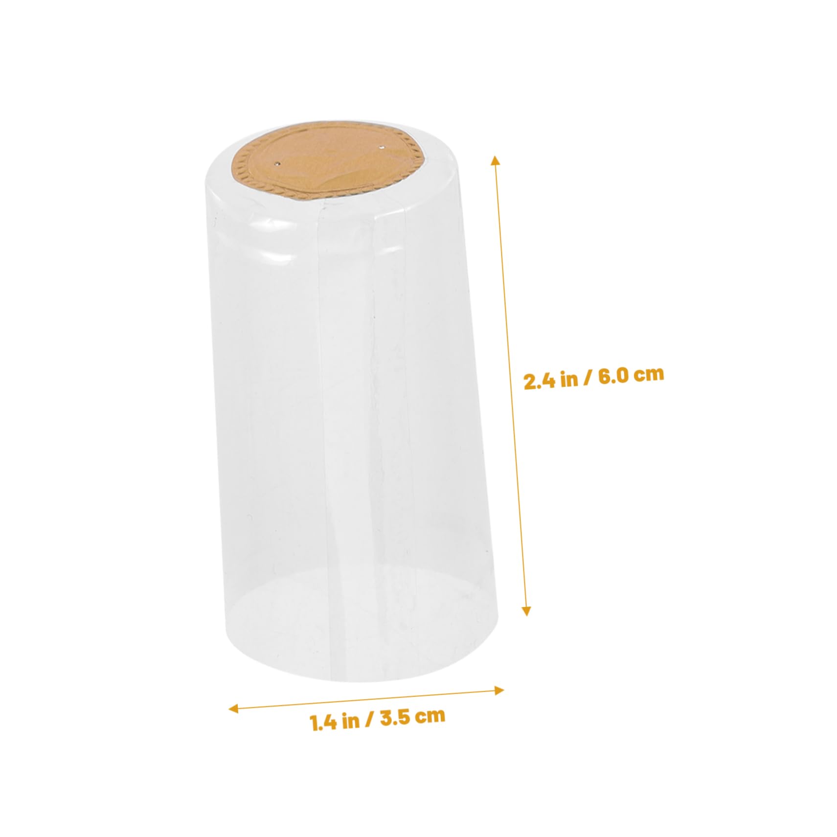 SOLUSTRE Heat Shrink Capsules for Wine Bottles 100pcs Wine Bottle Sealer Wine Corks for Wine Bottles Bottle Heat Shrink Seals Wine Cap