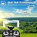 DBPOWER MJX X400W FPV Drone with Wifi Camera Live Video Headless Mode 2.4GHz 4 Chanel 6 Axis Gyro RTF RC Quadcopter, Compatible with 3D VR Headset