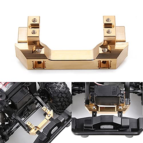 Support de Servo en Laiton INJORA pour RC Crawler TRX4 Lourd et Durable
