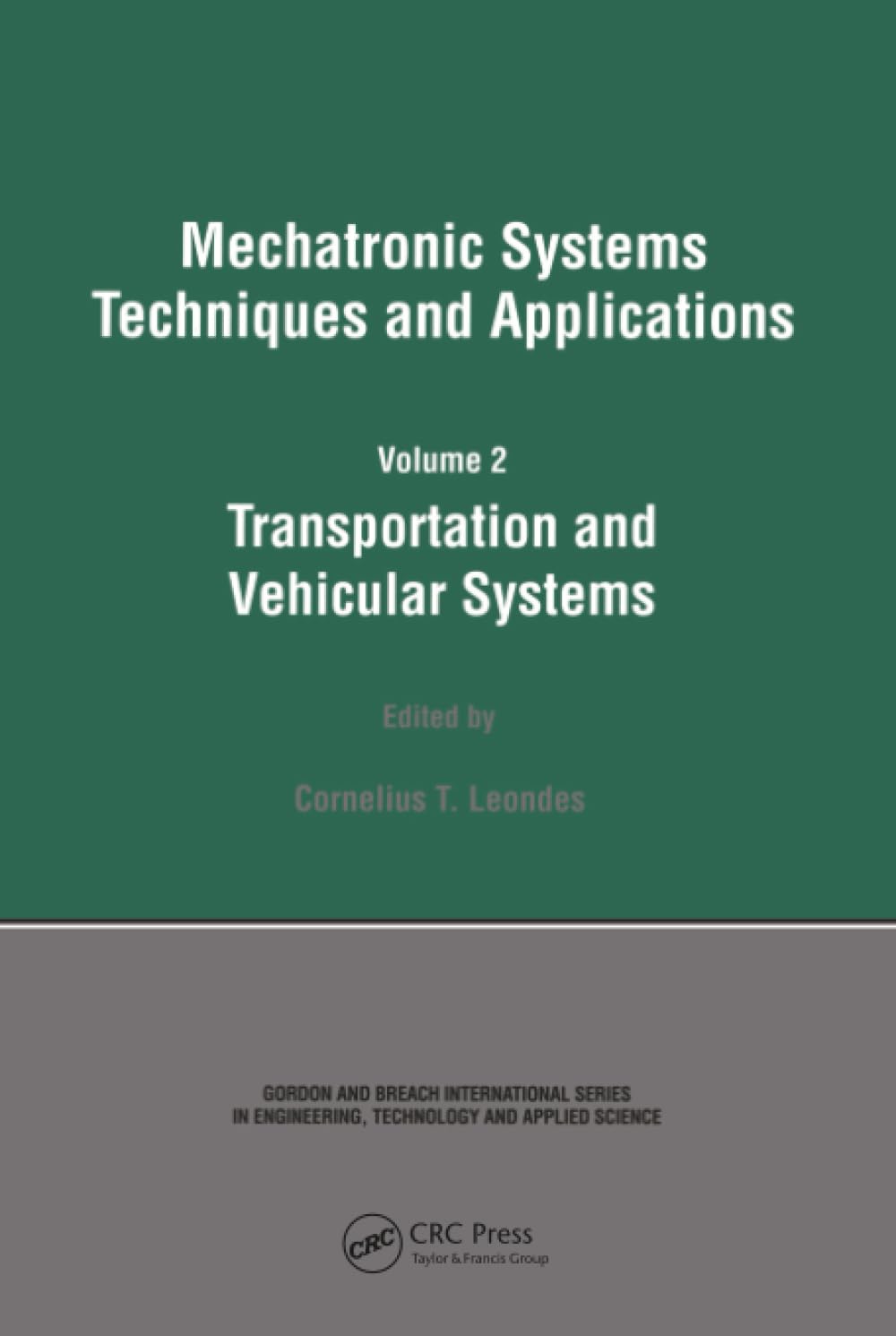 Mechatronic Systems Techniques and Applications