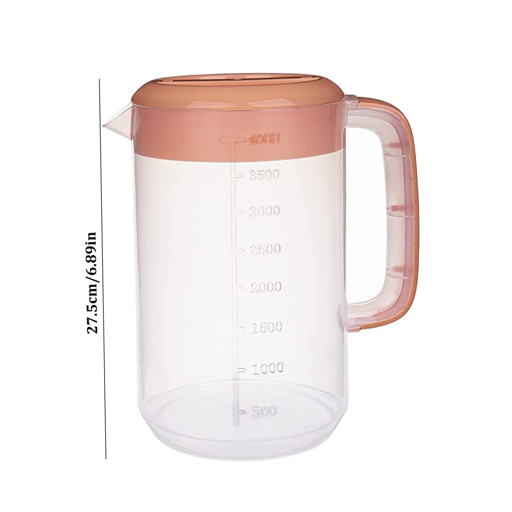 Jarra De Agua Jarra De Agua De Plástico De 4l De Bebida De Grande De Bebida Transparente Para Hacer Bebidas De Verano De De Plástico De De De