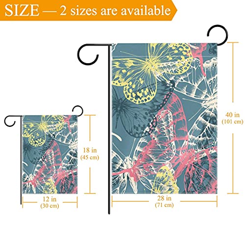Drapeaux de cour saisonniers avec impression double face résistante aux UV - 3
