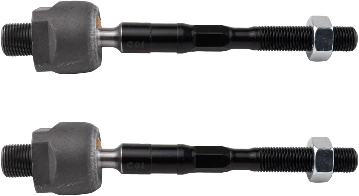 TRQ Front Inner Tie Rod Set 2 Piece Compatible with 2012-2013 Infiniti FX35 13 Infiniti FX37 12-13 FX50 14-17 QX70
