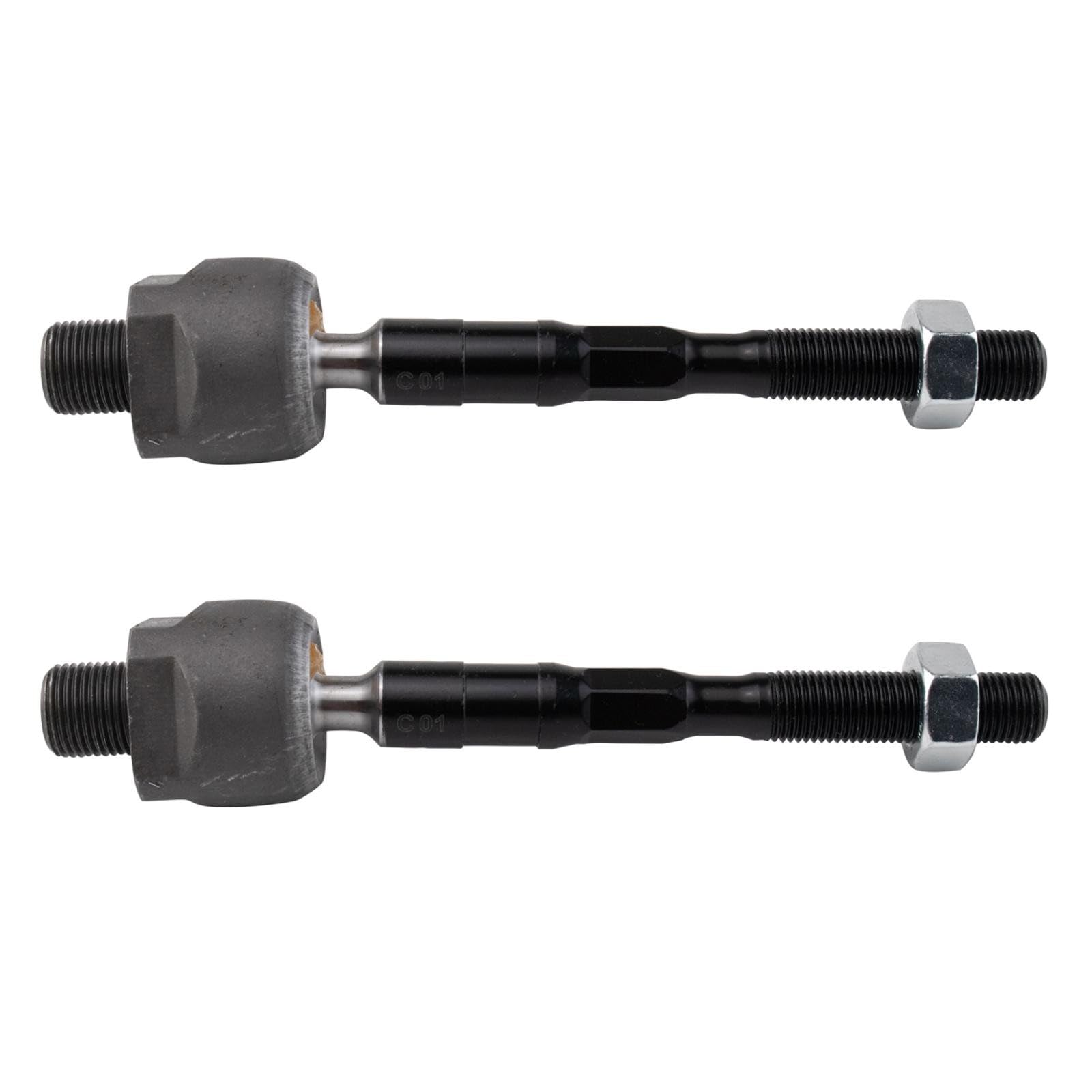 TRQ Front Inner Tie Rod Set Compatible with 2012 INFINITI FX35 2013 FX37 2012-2013 FX50 2014-2017 QX70