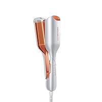 SHEGLAM Piastra per Capelli a Onde Beach Babe 25mm, Ferro arricciacapelli a doppio cilindro