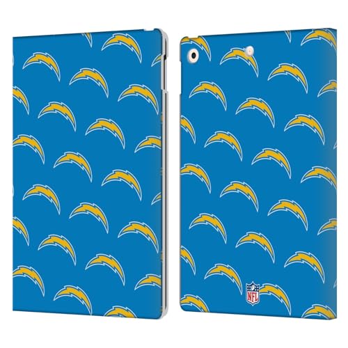 Étui iPad 10.2 Los Angeles Chargers protection tablette NFL cuir avec support Apple 2019 2021