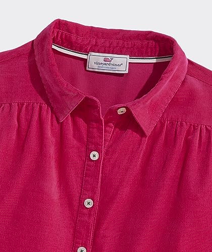 vineyard vines One Size Girls' Corduroy Shirtdress3