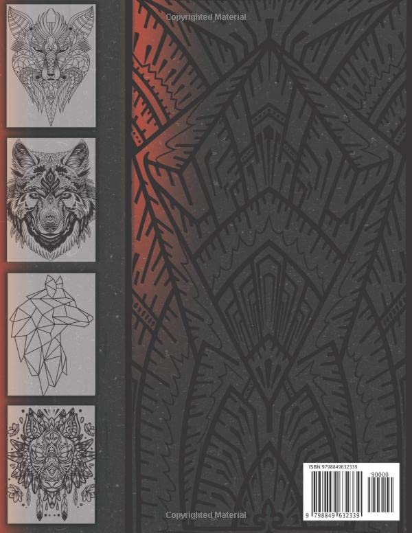 Running with Wolves: Coloring Book for Teens & Adults! image 3