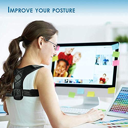 Support de clavicule et correcteur de support dorsal ergonomique