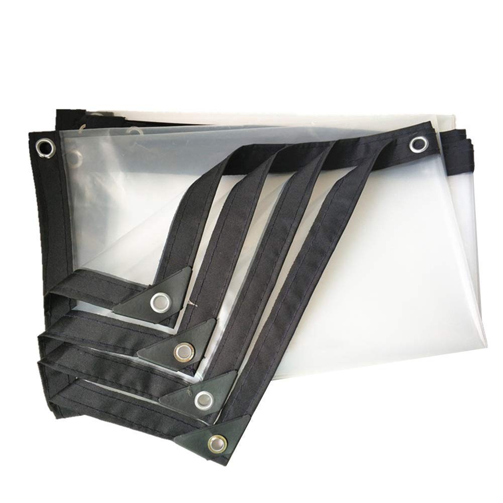 Verre transparent imperméable robuste OKUOKA, film protecteur anti-déchirure et résistant au vent