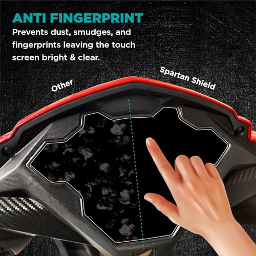 Image of Spartan Shield Digital Meter Screen Guard For HONDA DIO STANDARD BS6 || 9H TFT Instrument Cluster Protector || Anti Scratch || Bike Display Speedometer Console Accessory [Not Tempered Glass]