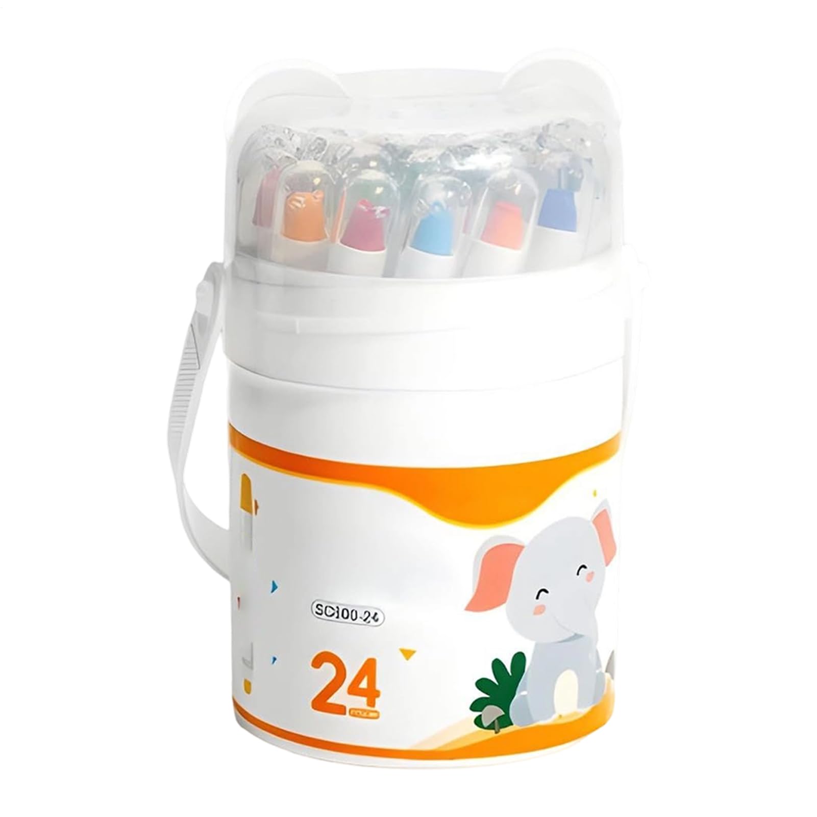 Crayones giratorios de secado rápido ideales como regalos navideños infantiles 8