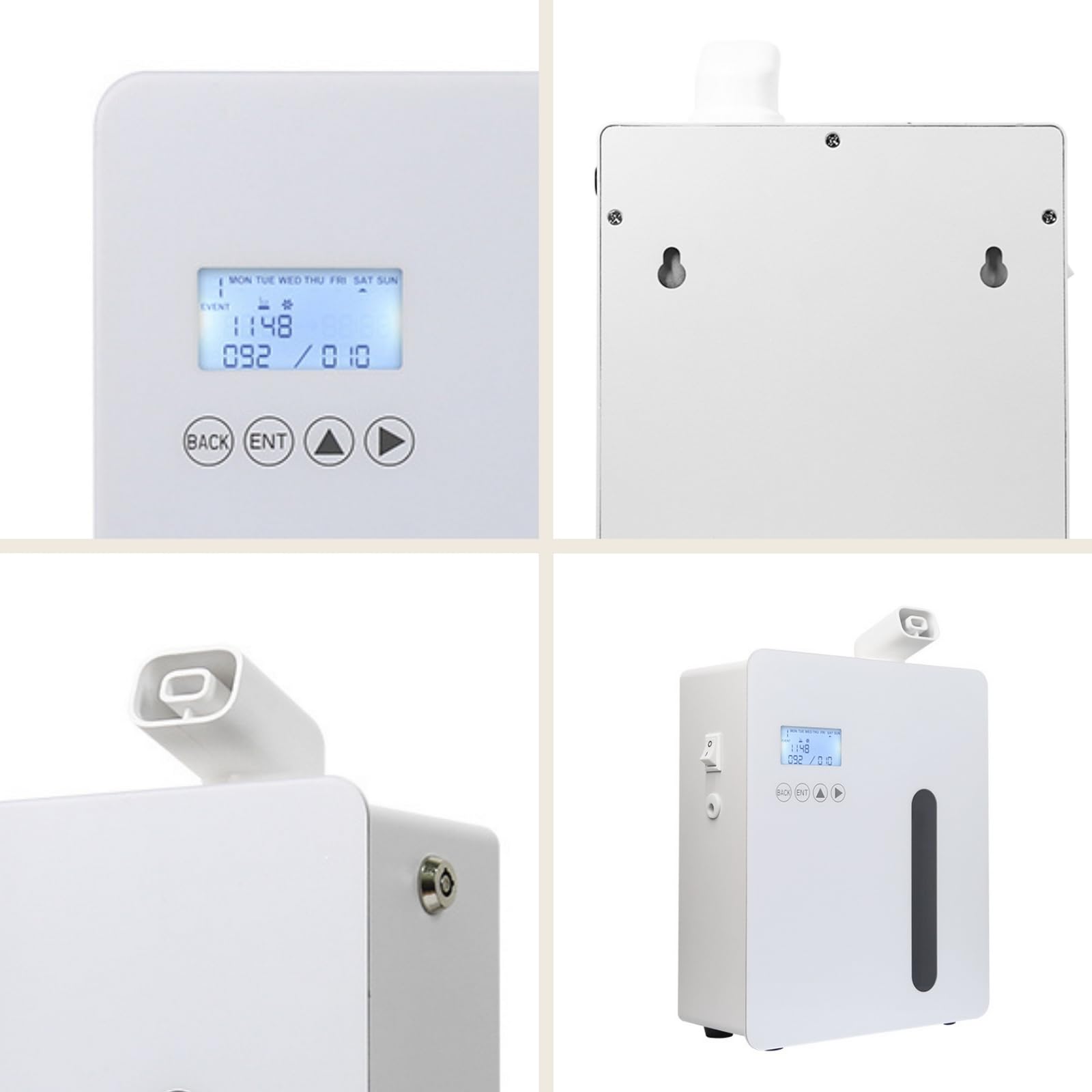 Diffuseur Pro Grande Surface Marketing Olfactif DP450 - Design Élégant, Contrôle Tactile et Connectivité Avancée pour Espaces Professionnels - 700m³ - Zen'Arôme