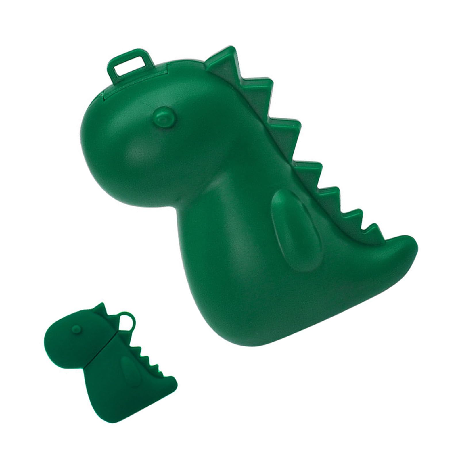 Kalttoy Green Lovely Dinosaur Toothbrush Holder With Press Closure Keeps Brush Clean And Safe Dustproof Protector For Travel Home Use Travel Toothbrush Case