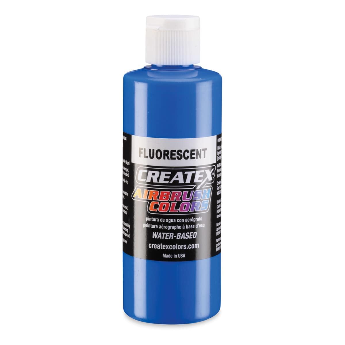 Airbrush Paint - Createx Airbrush Colors - 5403 Fluorescent Blue (120ml | 4oz)