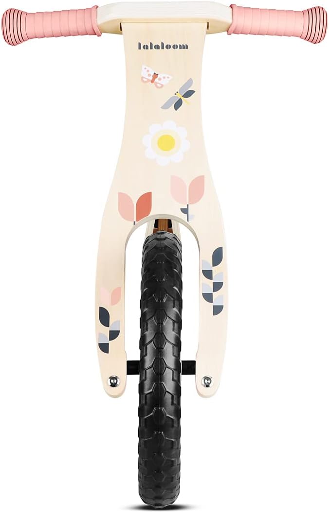 Bicicletta senza pedali in legno, SPRING BIKE, cavalcabile rosa per  l'equilibrio e l'apprendimento, design unisex con sellino regolabile,  bambini a partire da 2 anni : Amazon.it: Giochi e giocattoli