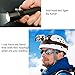 LED Camping Headlamp, 3xCREE XM-L T6 Super Bright Head Lamp, 4 Modes Adjustable 90 Degree Downward Rechargeable Headlamp Flashlight for Hunting, Jogging, Fishing, Hiking Outdoor Headlight Frog Gigging