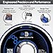 3DF Printing Filament – Blue PETG 3D Filament for FDM 3D Printers | PETG Filament 1.75mm | Dimensional Accuracy +/- 0.02mm | 1kg (2.2lbs) Spool | Pack of 1