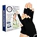 Price comparison product image Dr. Arthritis Arthritis Copper Compression Gloves for Women and Men, Carpal Tunnel Gloves, Hand Brace for Arthritis Pain and Support (Black, Small)