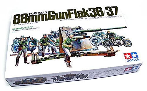 88 mm 36/37 Flak équipage MB animez vos dioramas et ateliers de modélisme historique