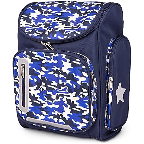 HOYDEPUNKT Kids Backpack Rucksack (Blue Camo) Cover