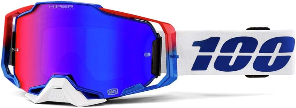 100% ARMEGA ゴーグル ネイビー Hiperレンズ