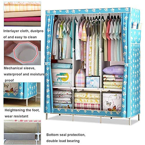 Armoire en tissu dressing d'appoint idéal pour la chambre d'amis ou le studio