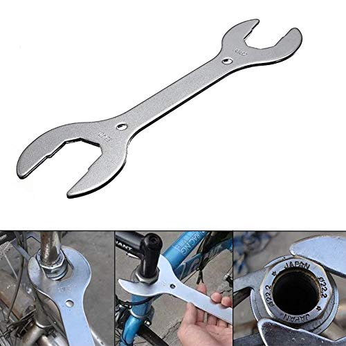 Bike Headset Wrench Bicycle Front Fork Wrench Tool 30/32/36/40mm Steel Wrench Spanner for MTB Mountain Bike Road Bike