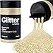 Hemway Champagne Gold Glitter Ultrafine 130g/4.6oz Powder Metallic Resin Craft Glitter Flake Sequins for Epoxy Tumblers, Hair Face Body Eye Nail Art Festival, DIY Party Decorations Paint fine tra günstig Kaufen-Hemway Champagne Gold Glitter Ultrafine 130g/4.6oz Powder Metallic Resin Craft Glitter Flake Sequins for Epoxy Tumblers, Hair Face Body Eye Nail Art Festival, DIY Party Decorations Paint