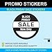 Price stickers vente vendredi noir autocollants - 1000, 63mm