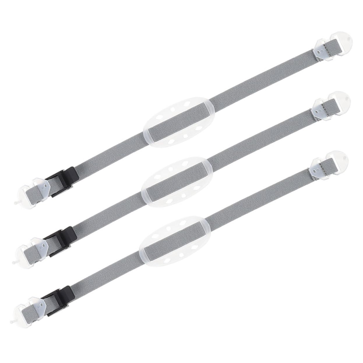 OKUMEYR 3 Pack of Universal Helmet Chin Straps Wear-resistant for Construction Soft Comfortable for