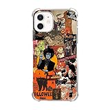 Ricin Relun Halloween Collage Phone Case Mystical Collage Art for iPhone 11, Retro Aesthetic Hallowe