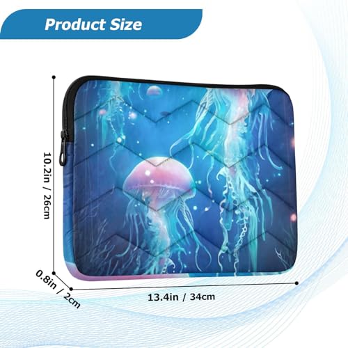 Funda para Portátil Sea Jellyfish 13-14 Pulgadas Resistente al Agua miniatura 3