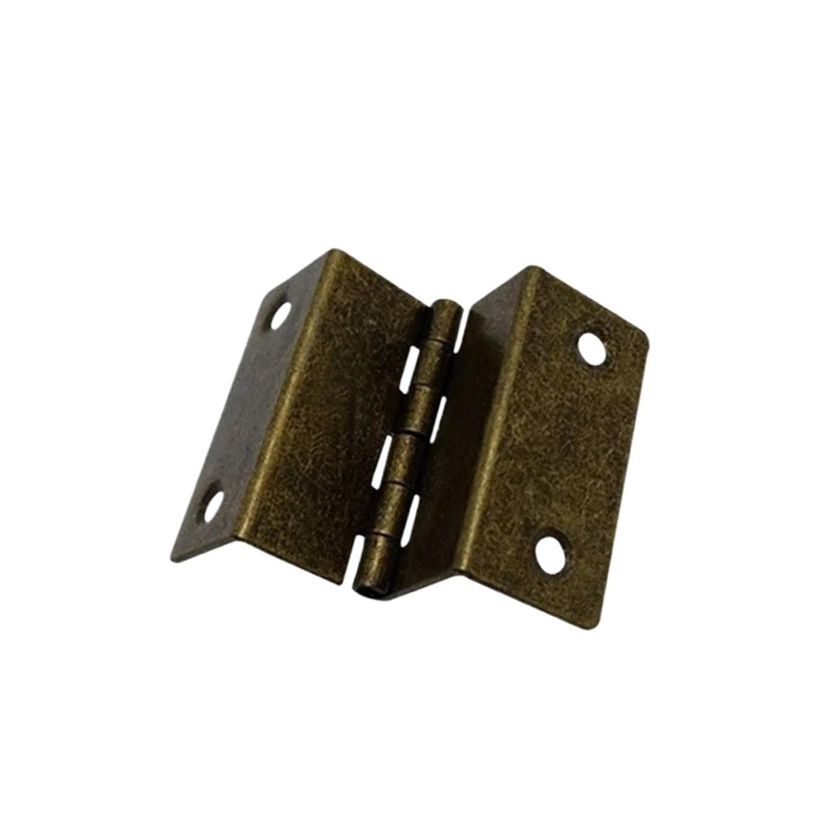 1pcs Folding Hinge Iron Door Hinge for Furniture(Bronze)