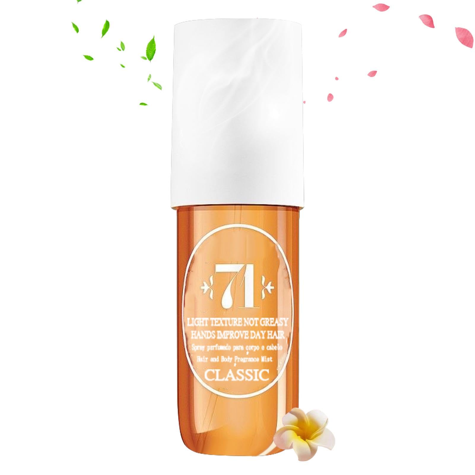 SolleeBrazilian Par-fum Crush Fragrance Spray - 90ML Hair And Body Fragrance Mist, Br-azilian Crush Perfume Fre-sh Fruity And Floral Scent, Moisturising Moisturises Skin Spray (71|71)